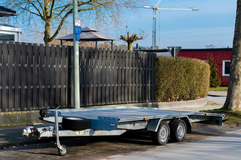 flatbed trailer